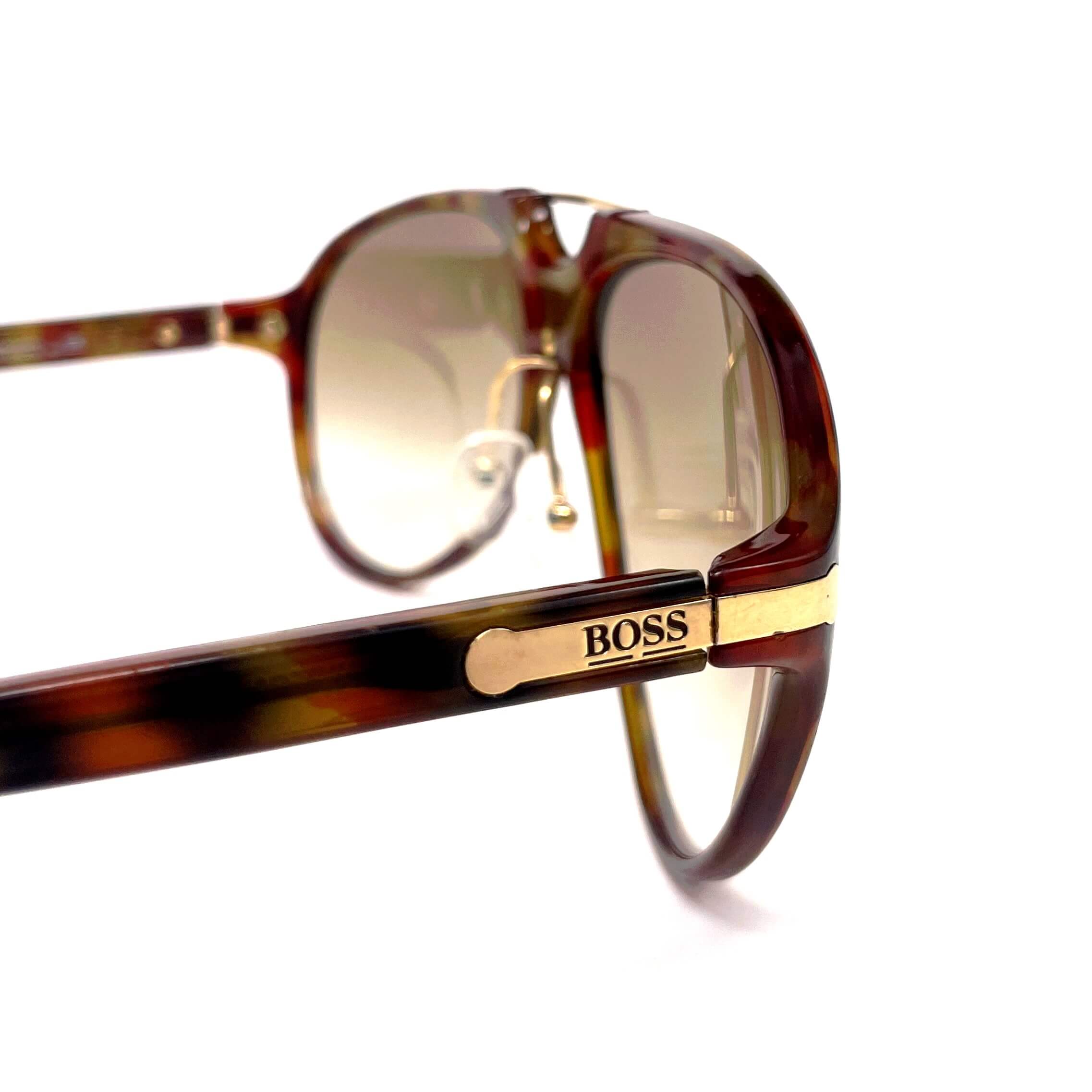 Vintage CARRERA 5169 by BOSS tortoise XL shell aviator sunglasses