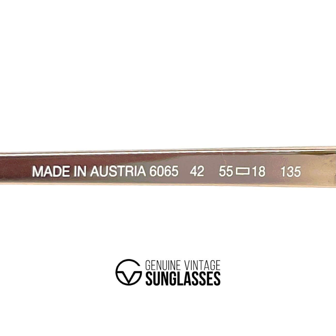 Vintage DUNHILL 6065 round gold plated kalichrome sunglasses