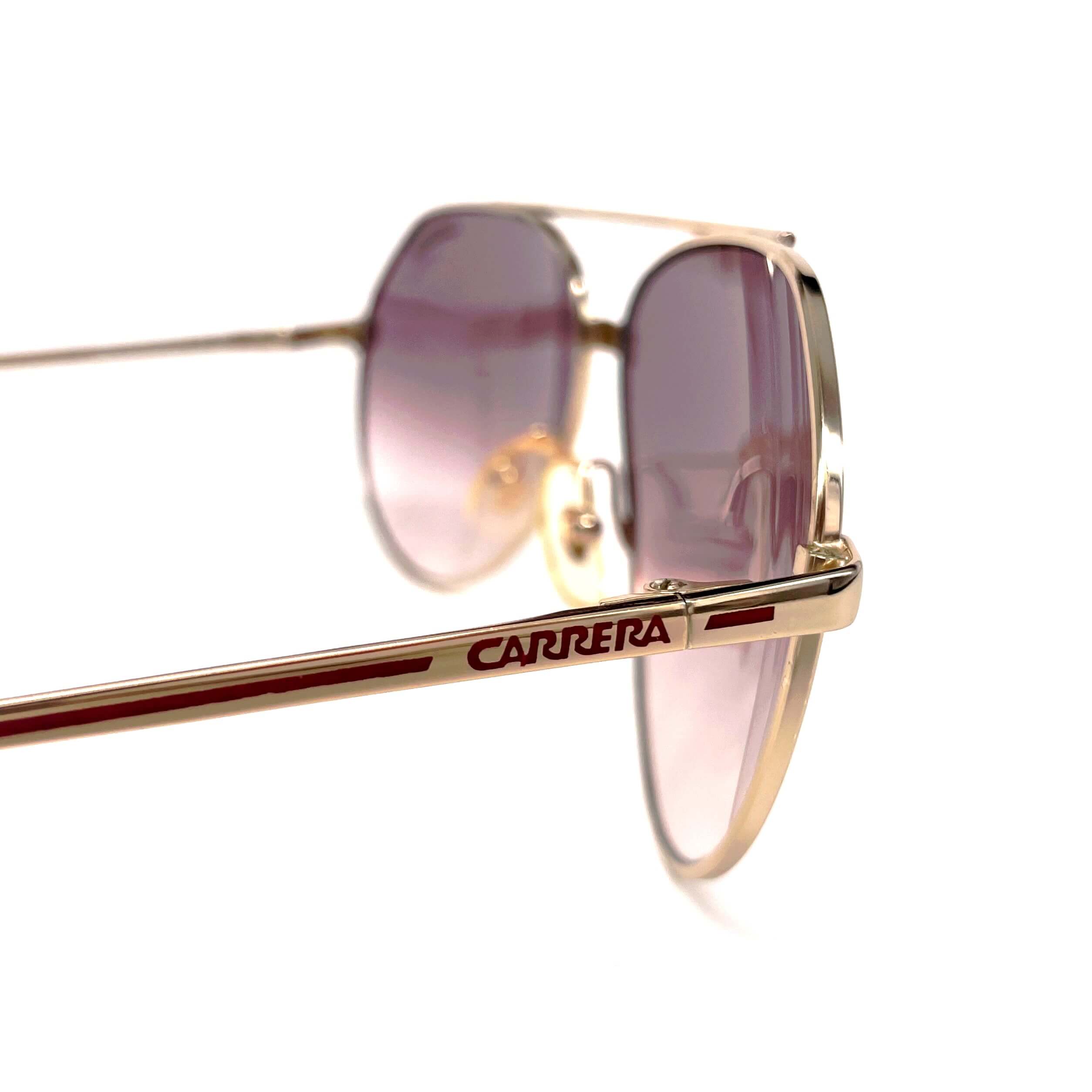 Vintage CARRERA 5439 gold aviator designer sunglasses