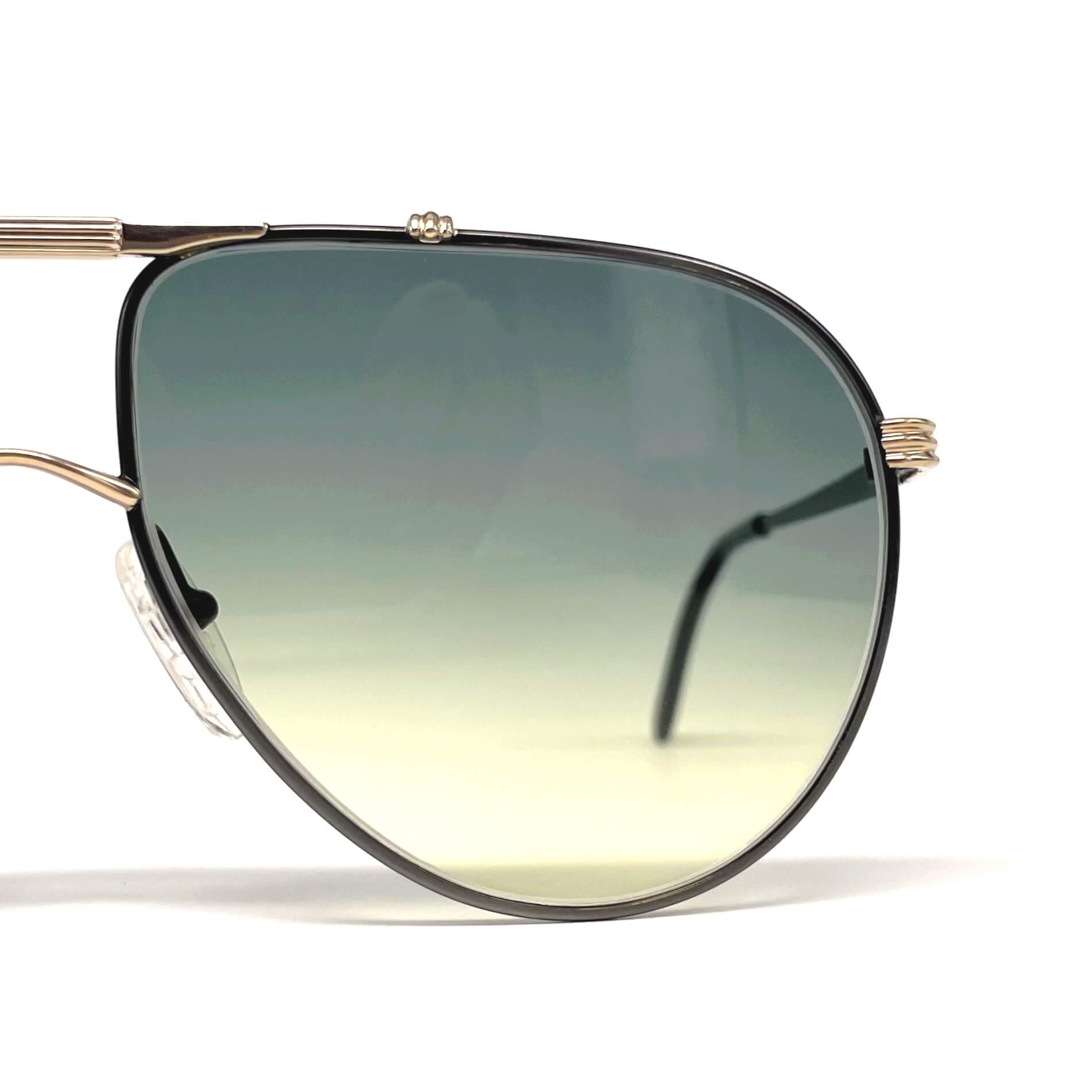 Vintage CHRISTIAN DIOR 2248 "Monsieur" gold plated sunglasses