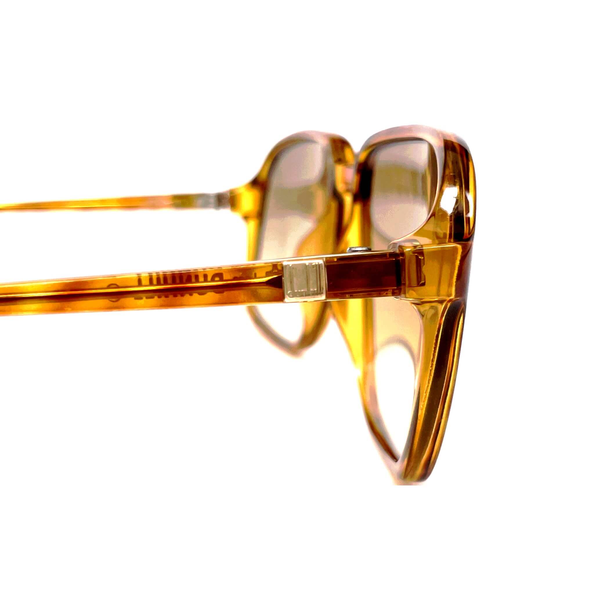 Vintage DUNHILL 6110 rare tortoise shell aviator sunglasses