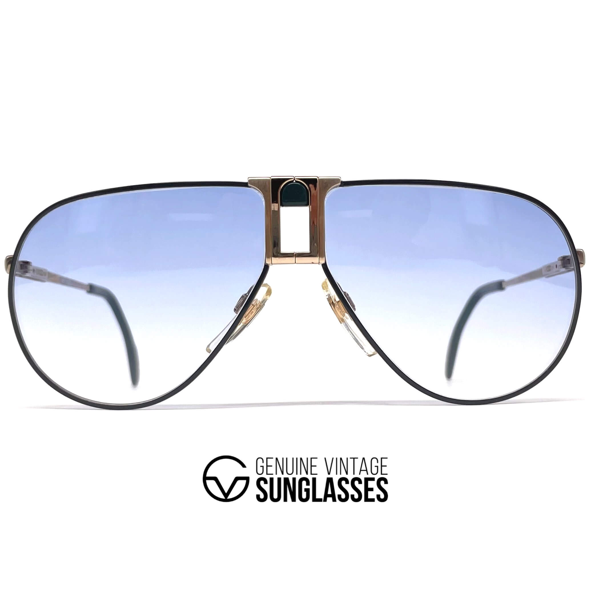 Vintage LONGINES 0154 METZLER rare designer aviator sunglasses