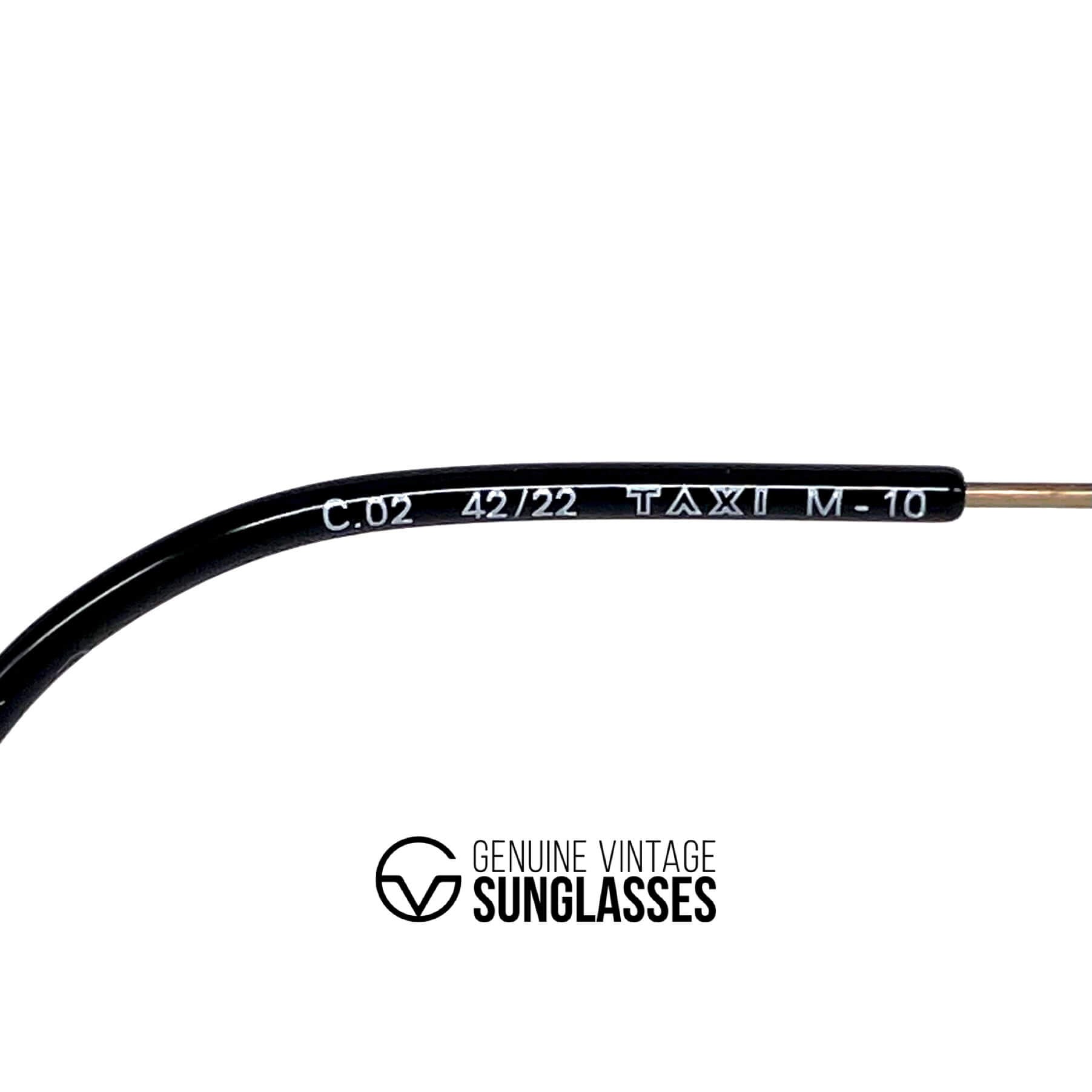 Vintage TAXI M-10 by CASANOVA unconventional art glasses frames