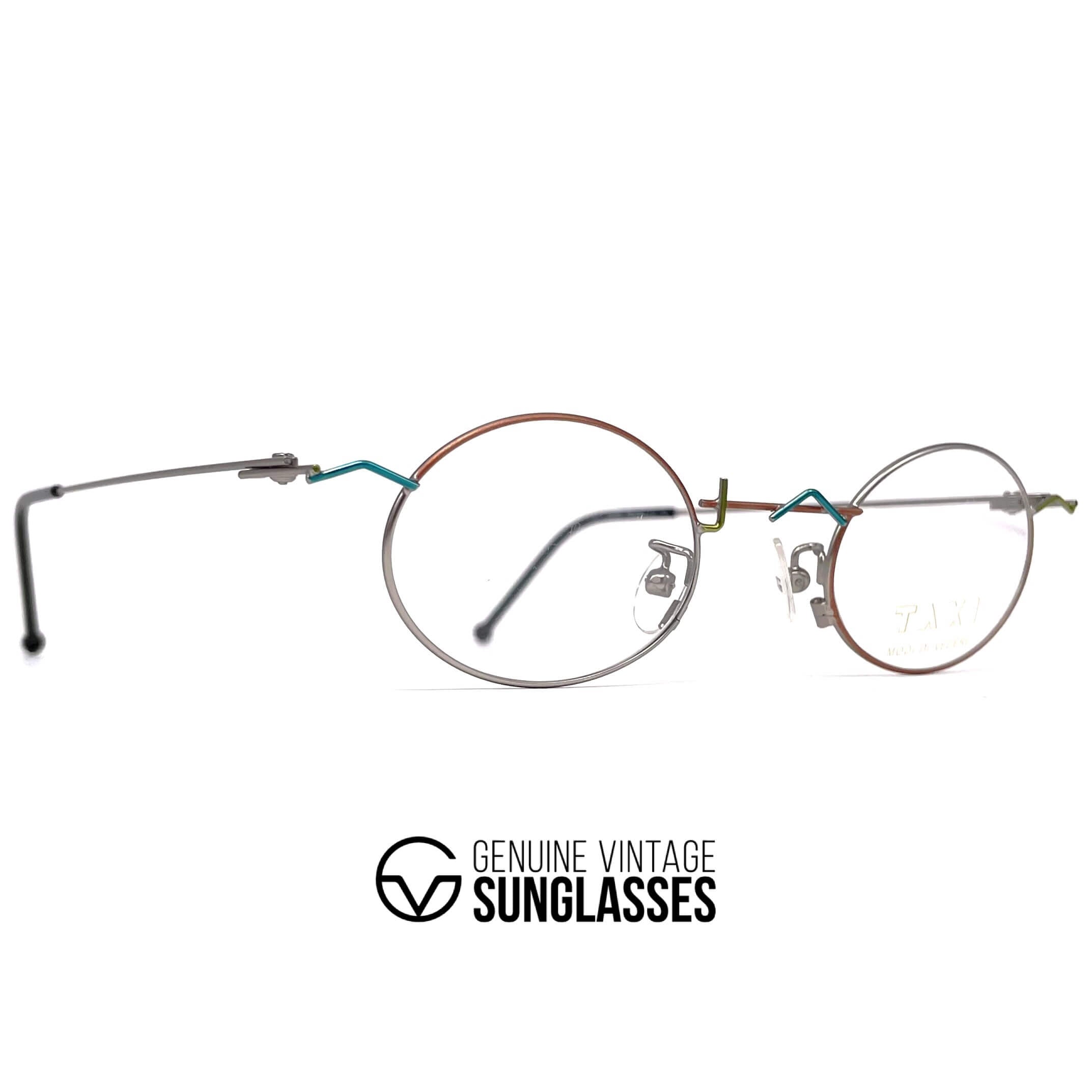 Vintage TAXI M-10 by CASANOVA unconventional art glasses frames
