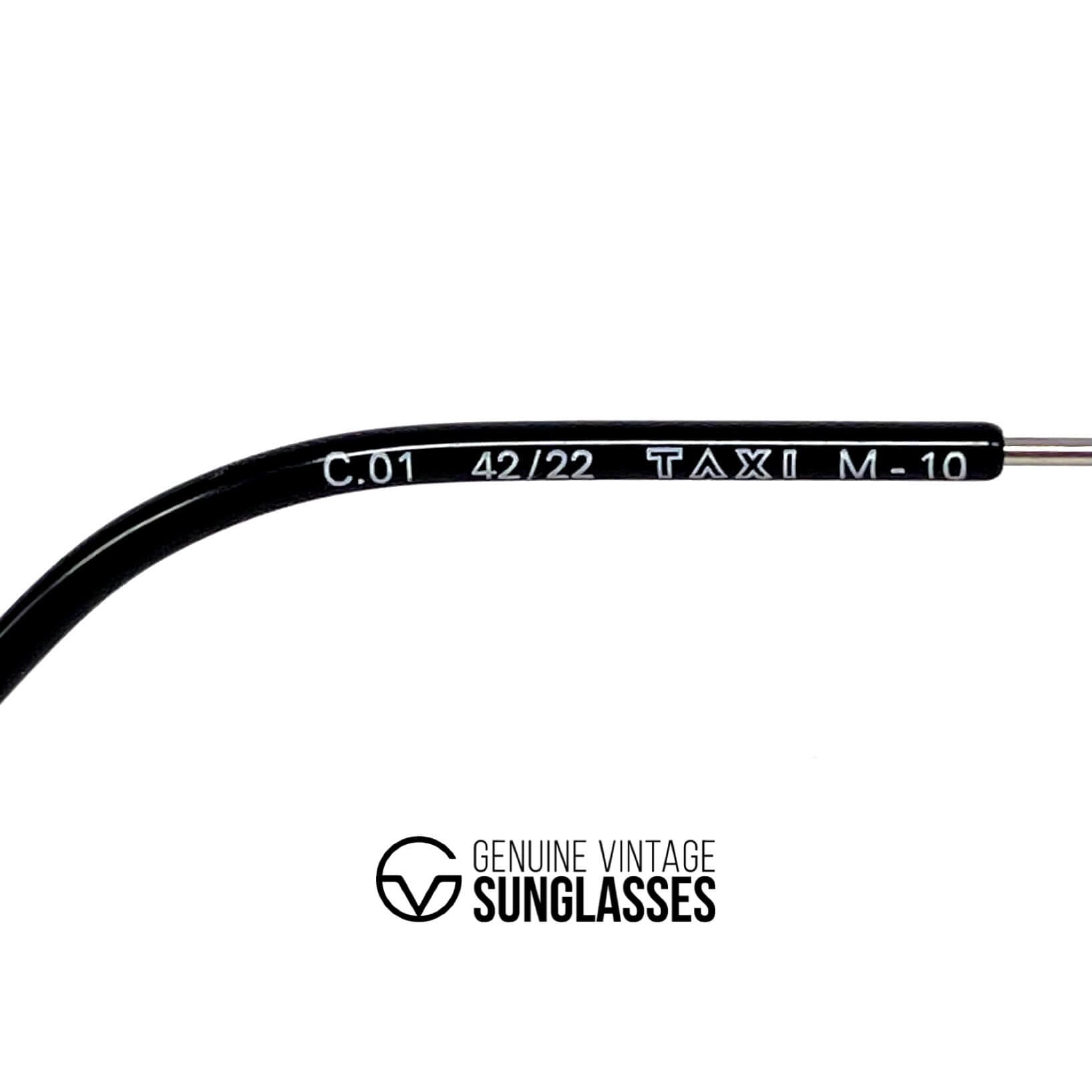 Vintage TAXI M-10 by CASANOVA unconventional art glasses frames