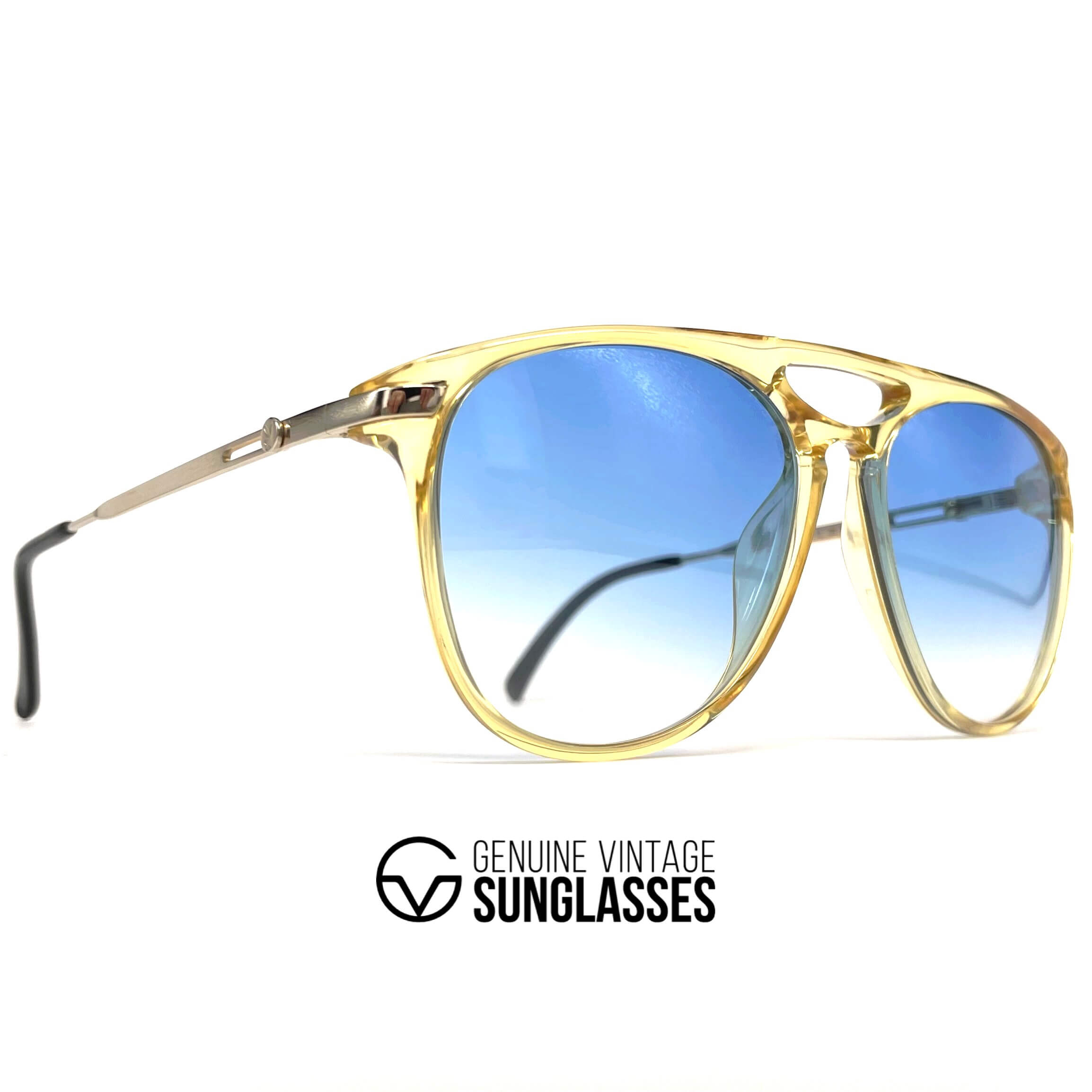 Vintage PLAYBOY 4667 aviator luxury sunglasses