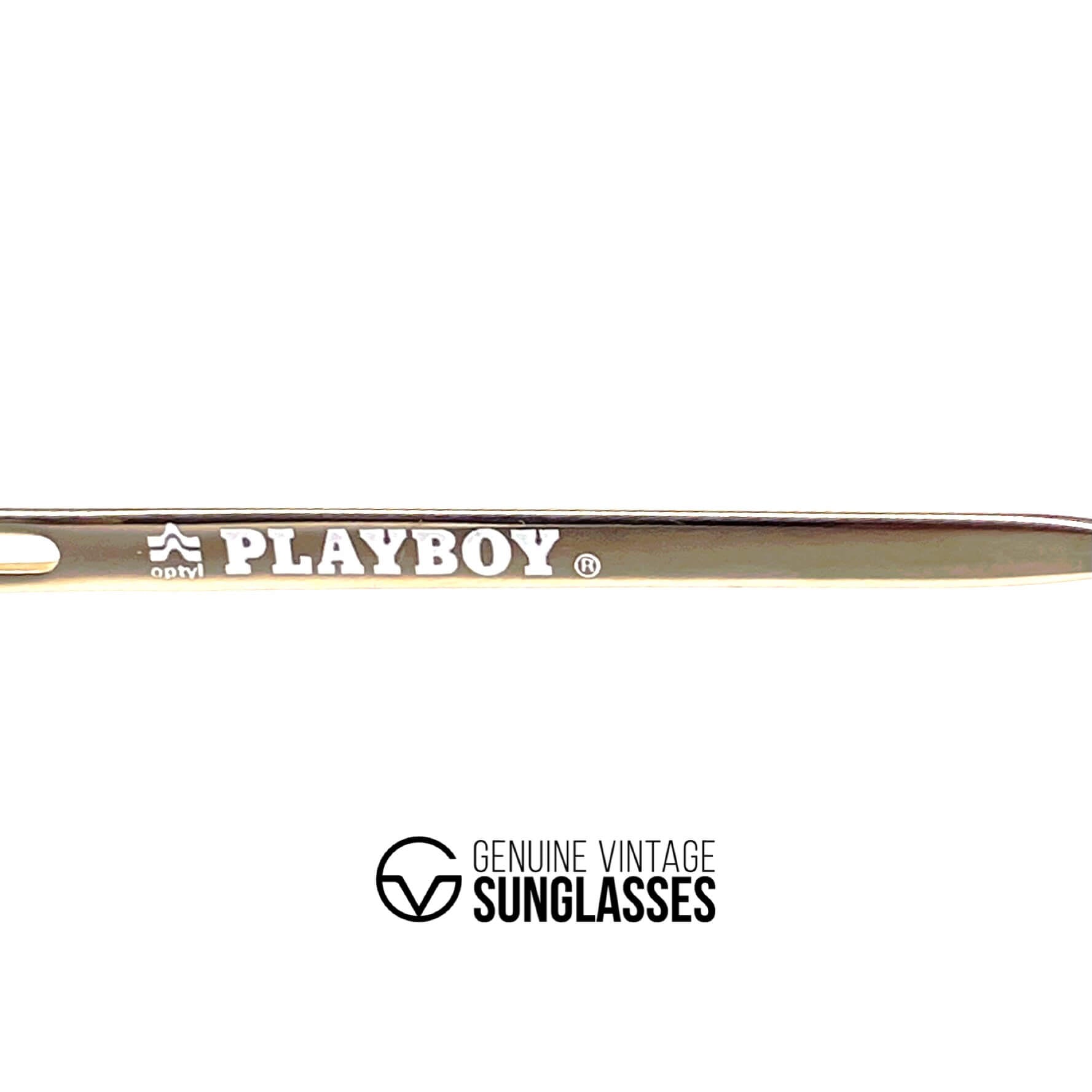 Vintage PLAYBOY 4667 aviator luxury sunglasses