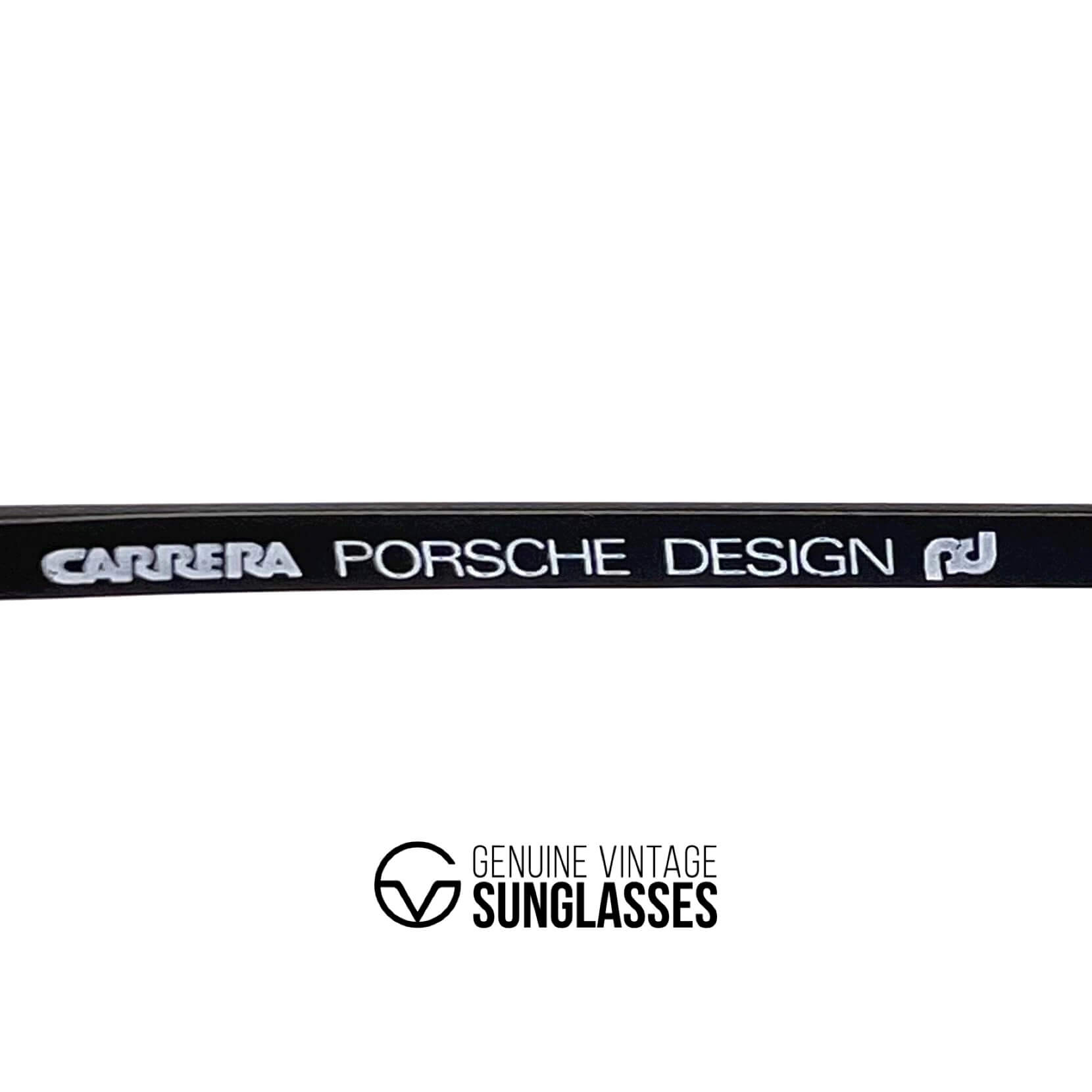 Vintage PORSCHE DESIGN by CARRERA 5628 rimless folding sunglasses