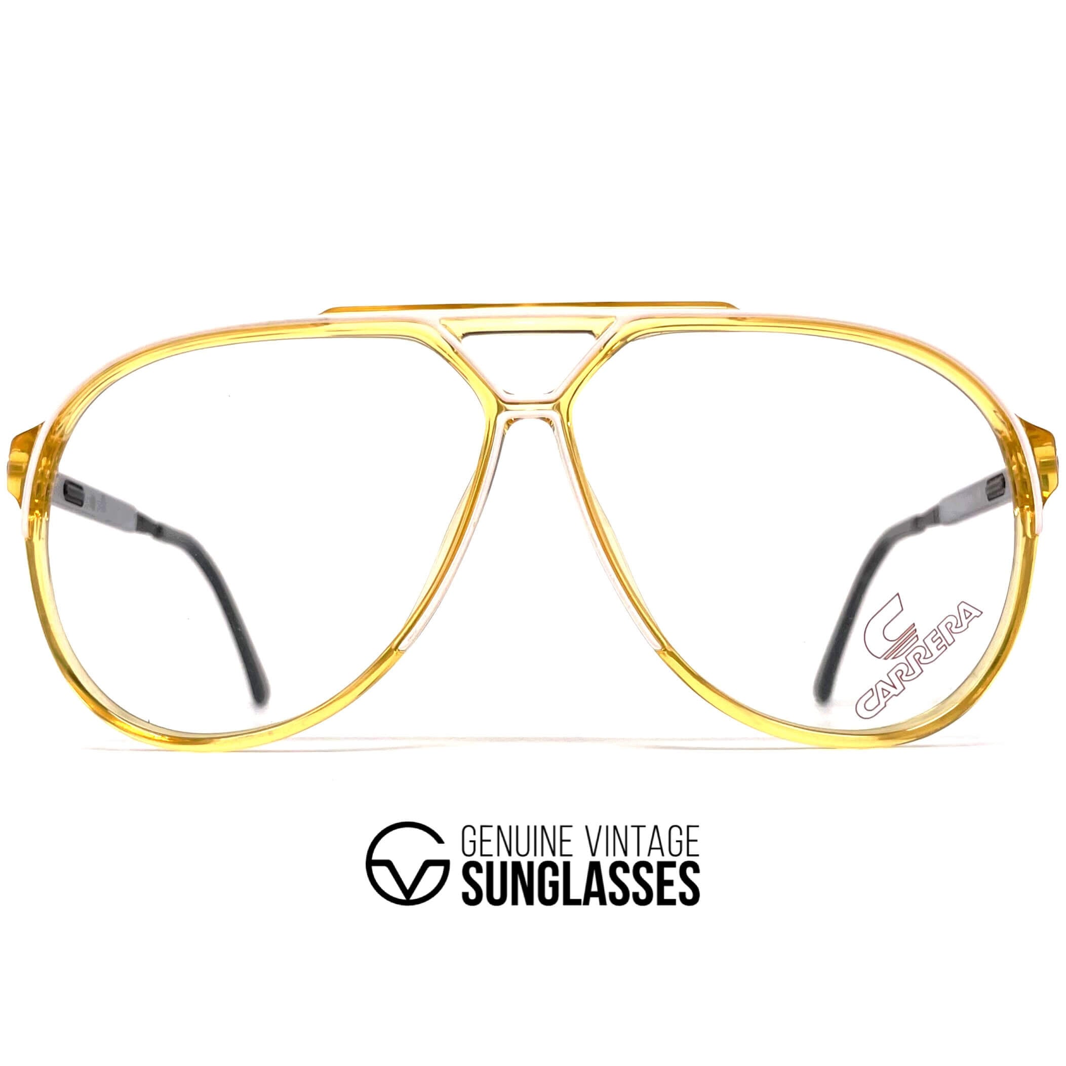Vintage CARRERA 5310E VARIO rare aviator glasses frames
