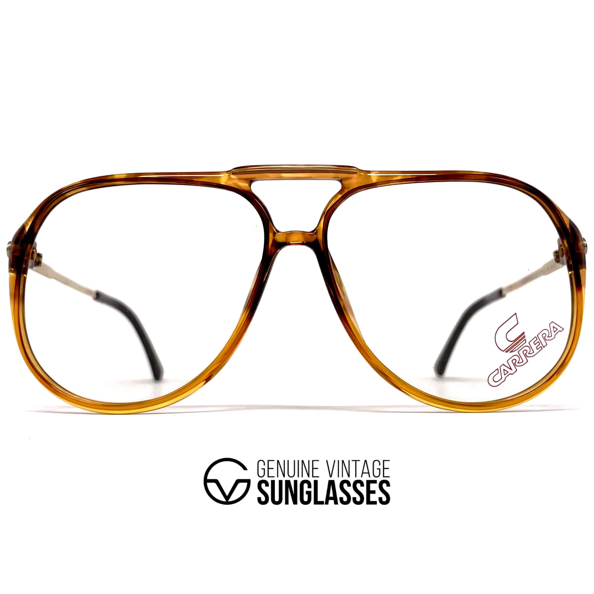 Vintage CARRERA 5321 tortoise crystal glasses frames