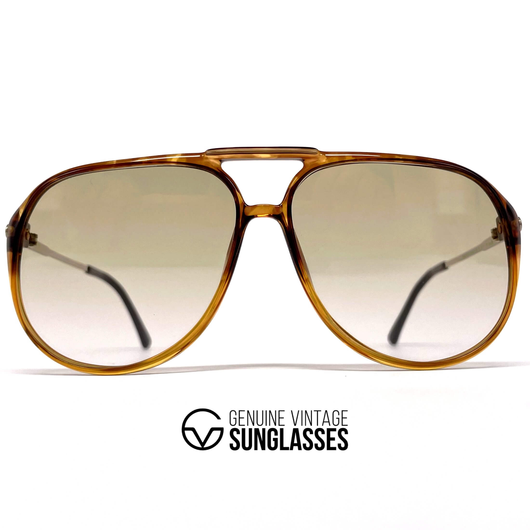 Vintage CARRERA 5321 tortoise shell designer sunglasses
