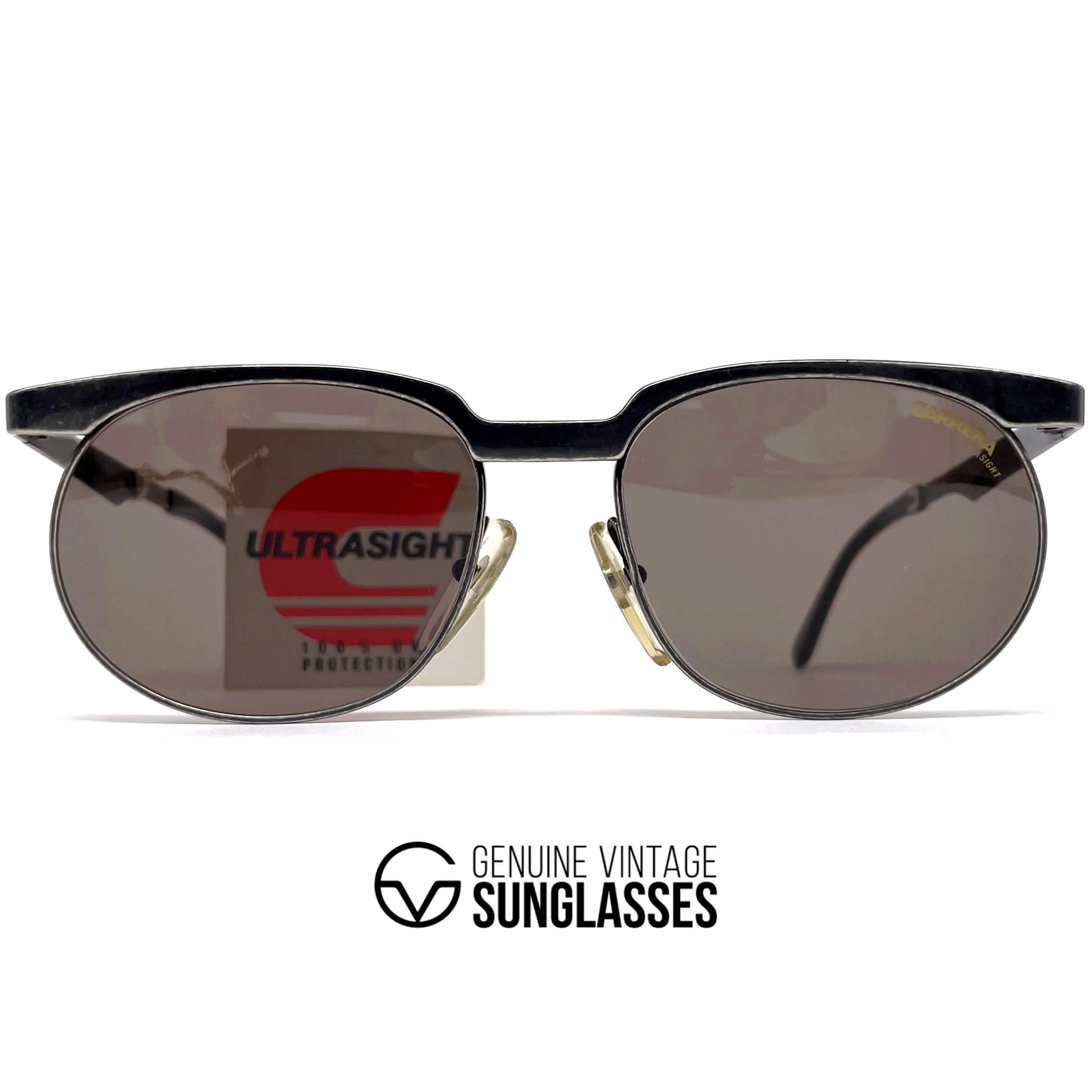 Vintage CARRERA 5476 brushed metal sunglasses