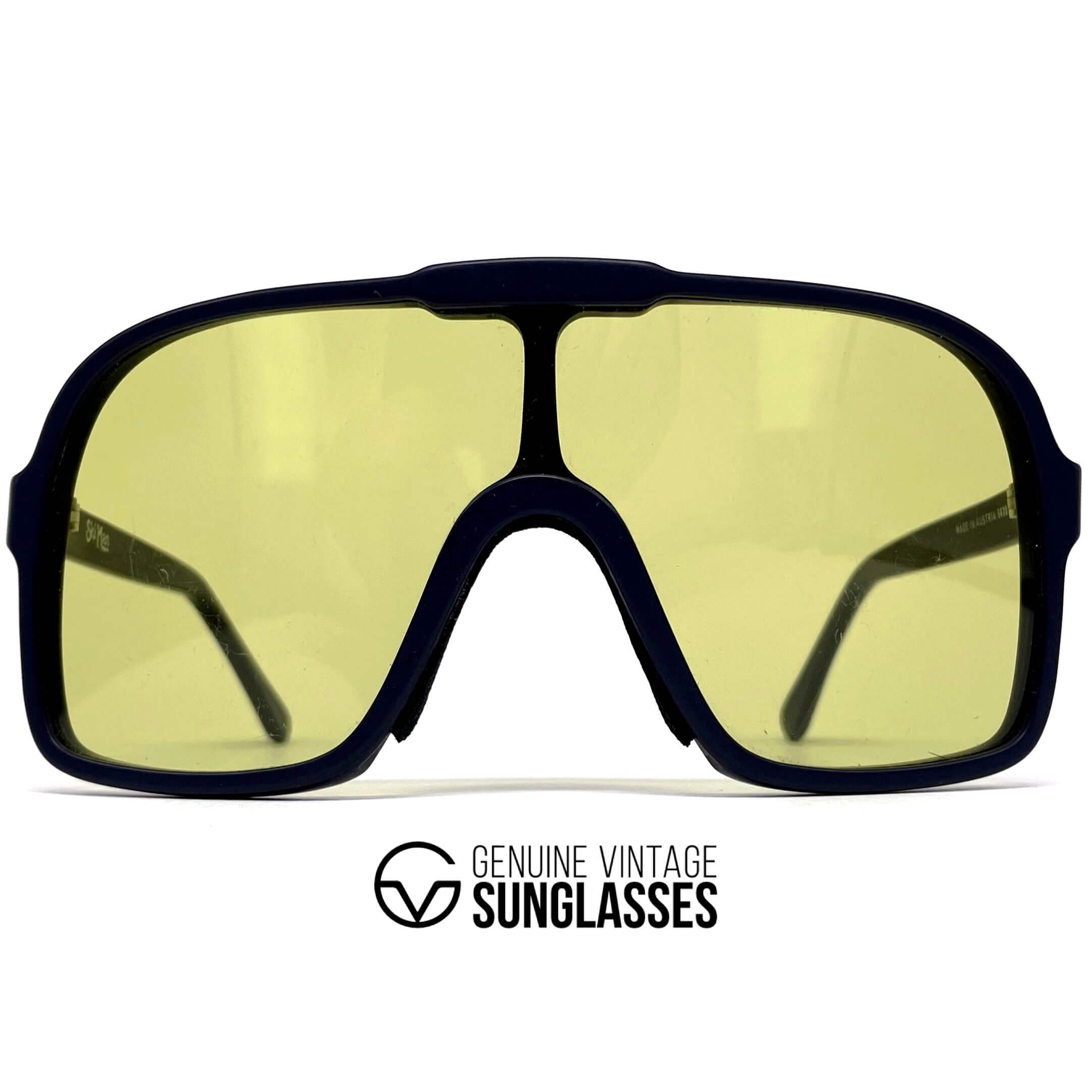 Vintage CARRERA 5530 Ski Man rare blue sports sunglasses