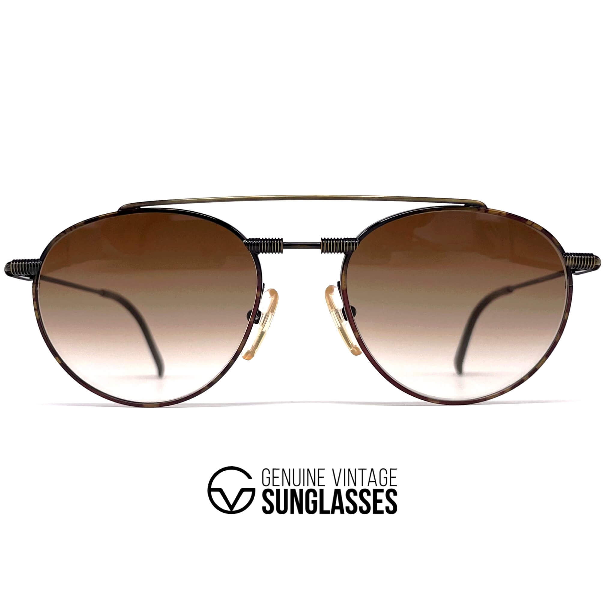 Vintage CARRERA 5756 rare havana aviatior sunglasses