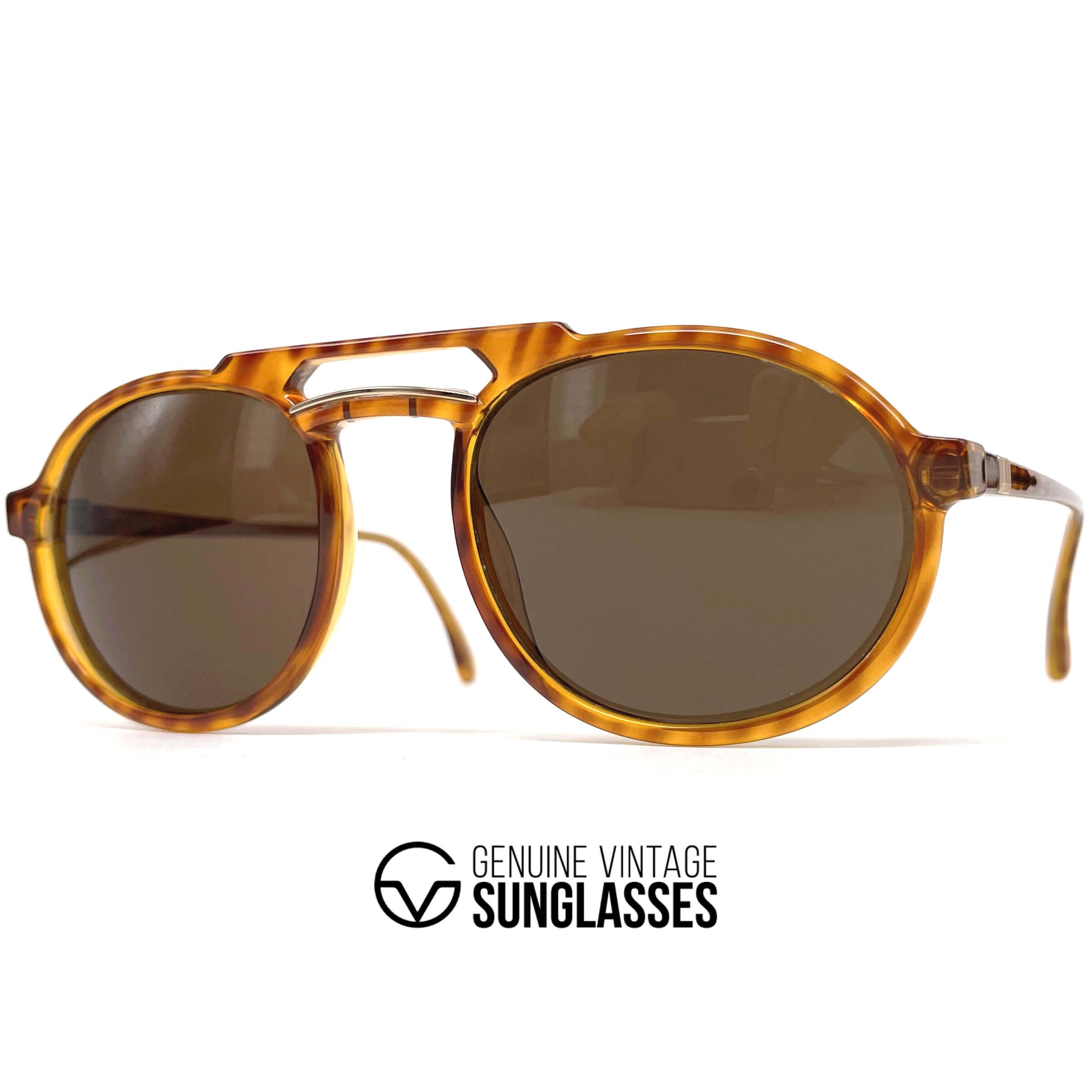 Vintage DUNHILL 6114 rare tortoise shell sunglasses