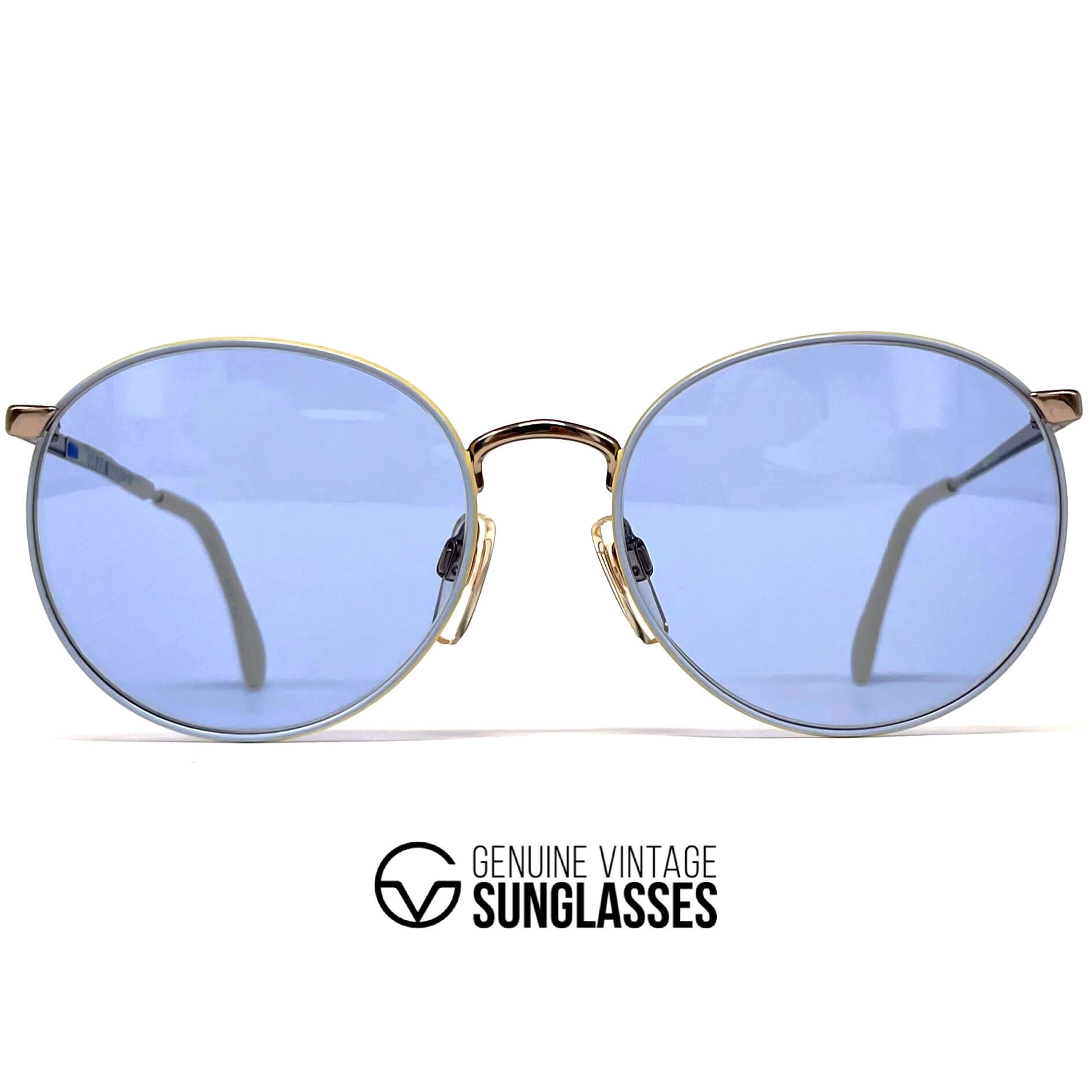 Vintage METZLER 0880 En Vogue designer round sunglasses