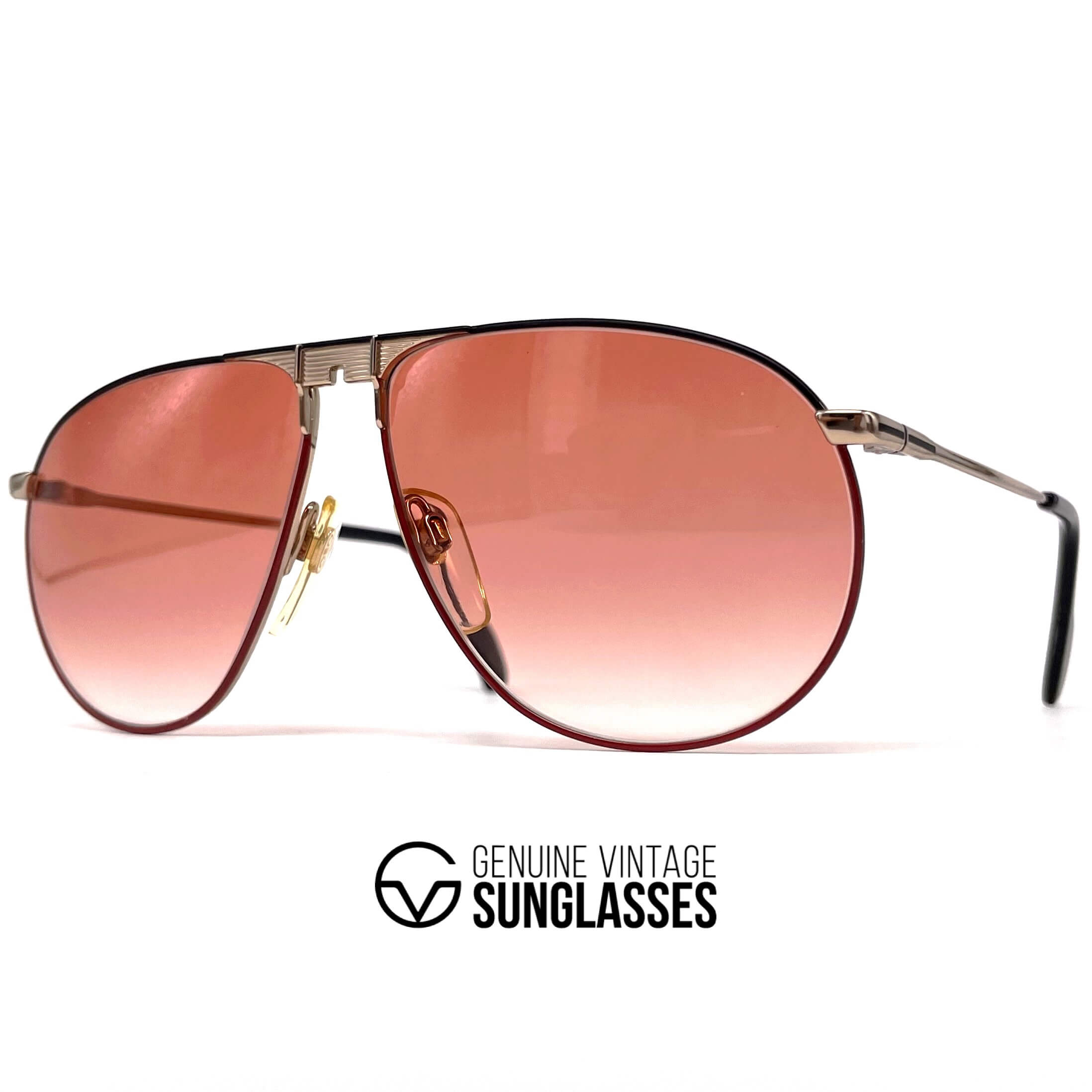 Vintage METZLER 0892 Top Ten aviator rare aviator sunglasses