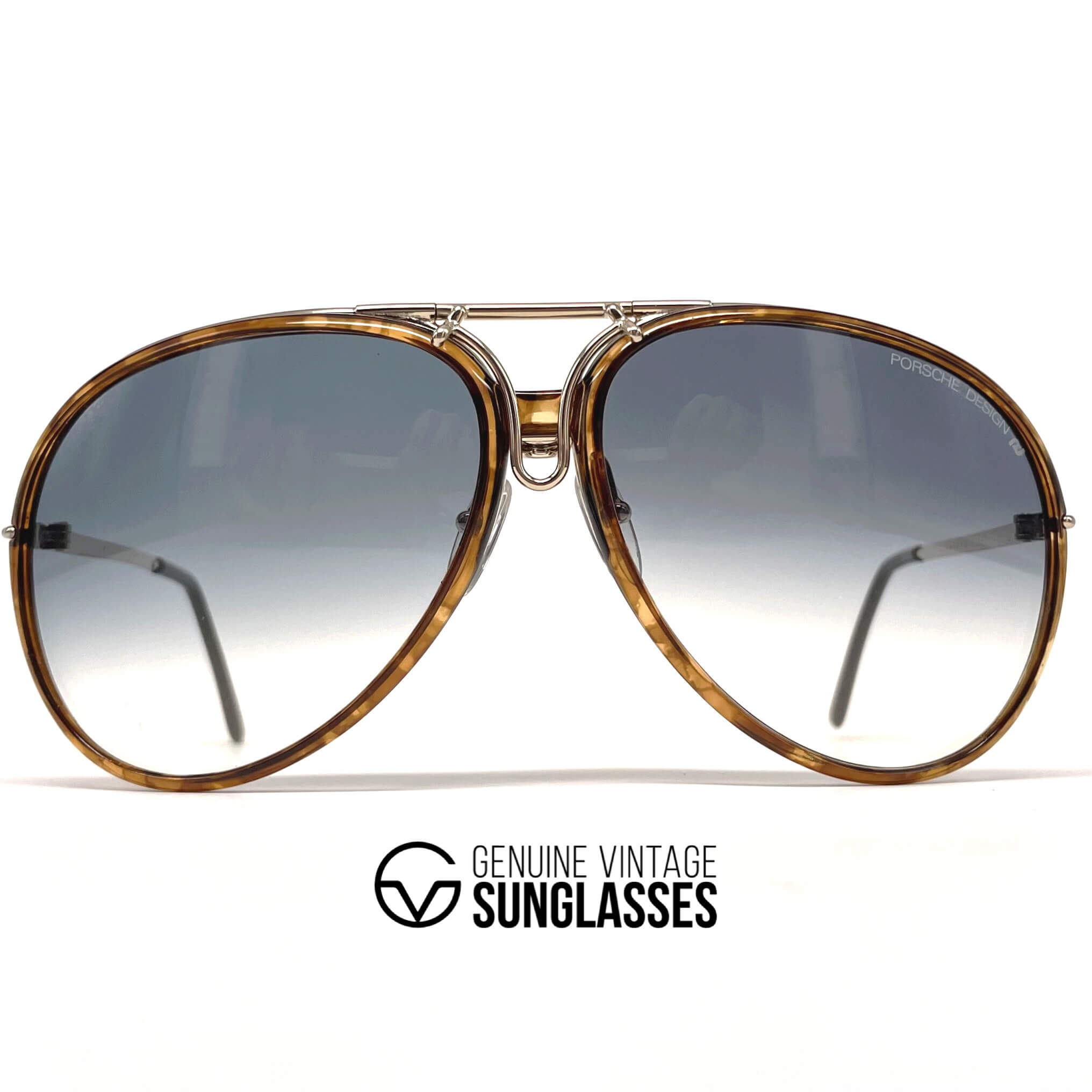 Vintage PORSCHE DESIGN by CARRERA 5632 tortoise designer sunglasses