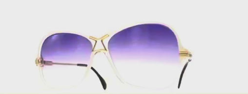 Vintage CAZAL 152 futuristic sunglasses
