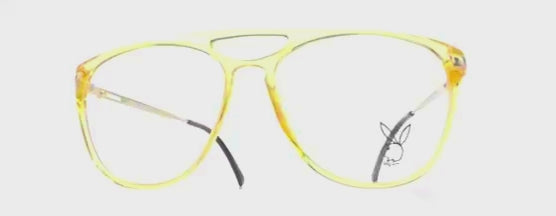 Vintage PLAYBOY 4667 crystal aviator glasses frames