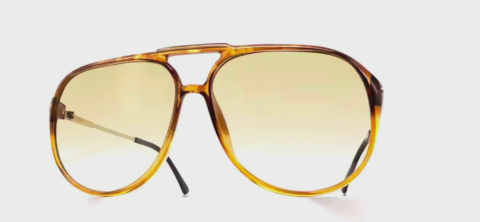Vintage CARRERA 5321 tortoise shell designer sunglasses