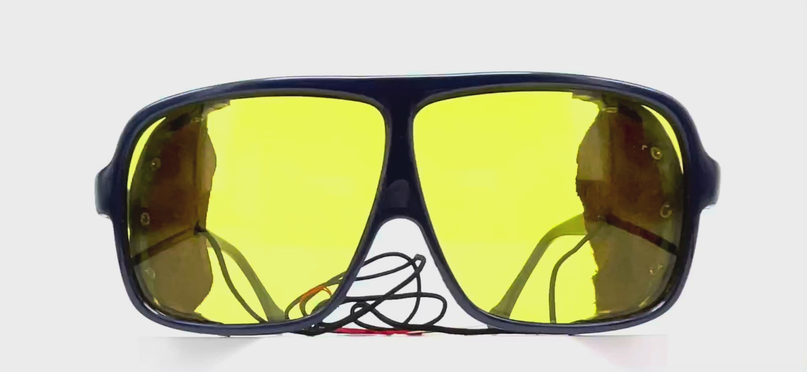 Vintage VUARNET POUILLOUX 600 Skivitt kalichrome glacier sports sunglasses