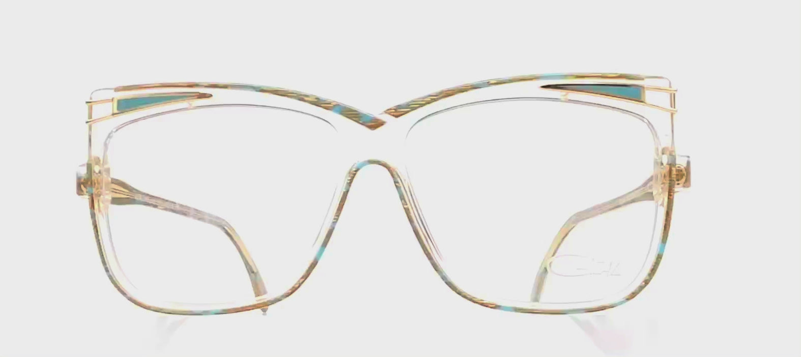 Vintage CAZAL 168 futuristic glasses frames