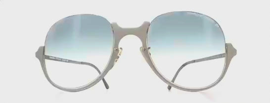 Vintage PORSCHE DESIGN by CARRERA 5650 Titanium rimless sunglasses