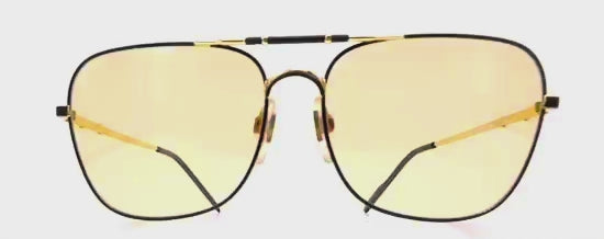 Vintage ALFA ROMEO 114-503 aviator sunglasses