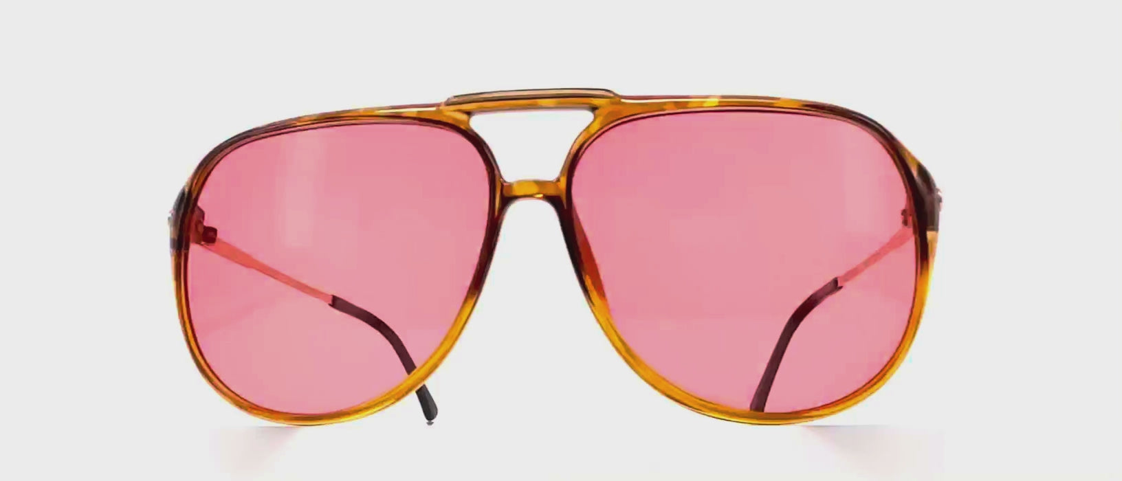Vintage CARRERA 5321 tortoise shell designer sunglasses