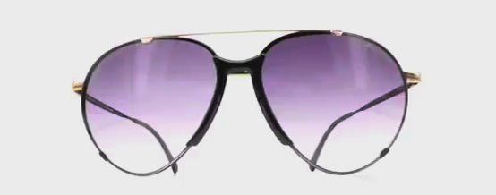 Vintage BOEING by CARRERA 5709 rimless aviator sunglasses