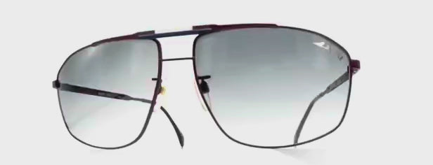 Vintage SILHOUETTE M 8512 Jet Style aviator sunglasses
