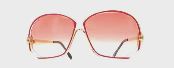 Vintage CAZAL 159 futuristic sunglasses