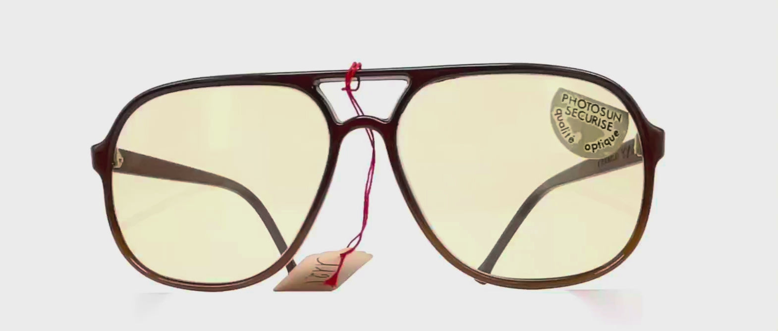 Vintage VUARNET POUILLOUX 3251 photochromic mineral sunglasses