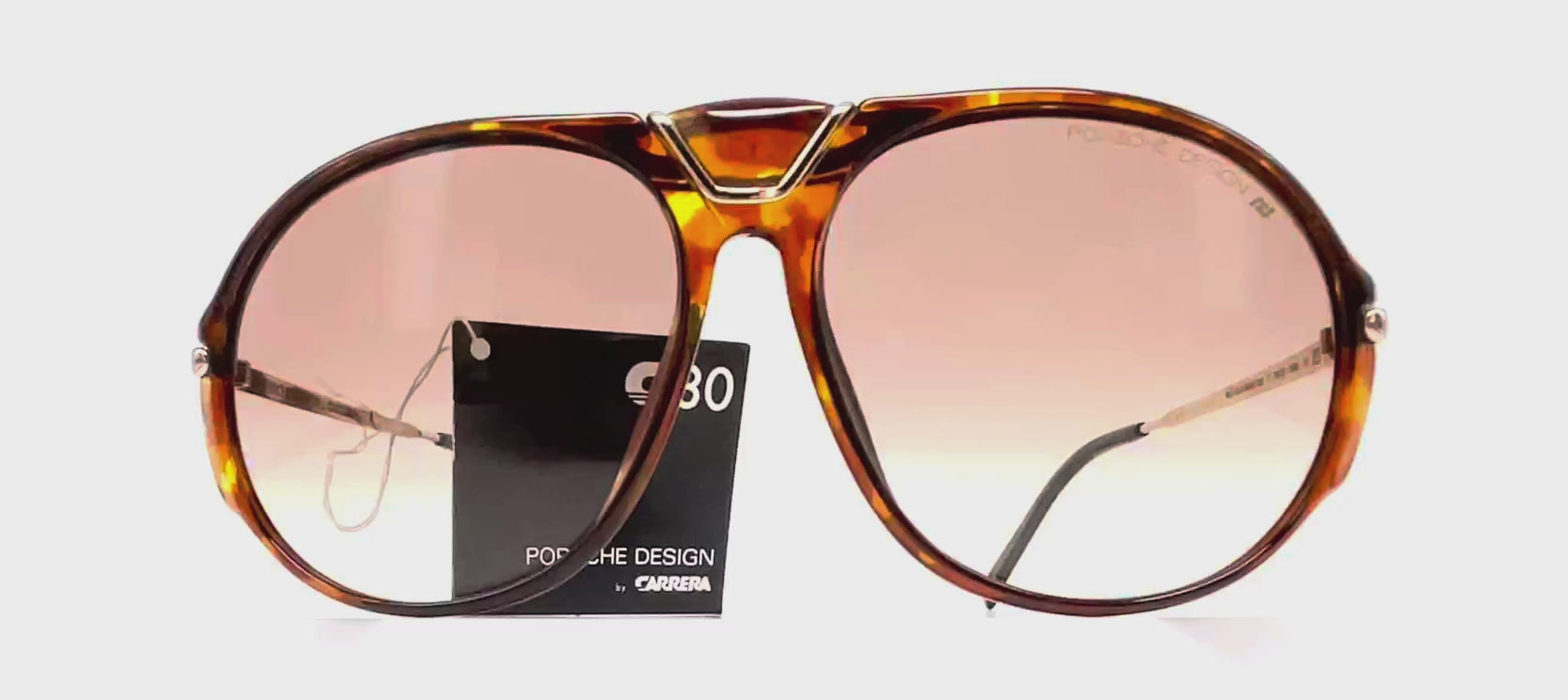 Vintage PORSCHE DESIGN by CARRERA 5659 designer sunglasses
