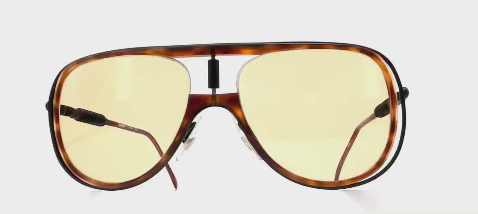 Vintage ALITALIA Classic 500 photocromic aviator sunglasses