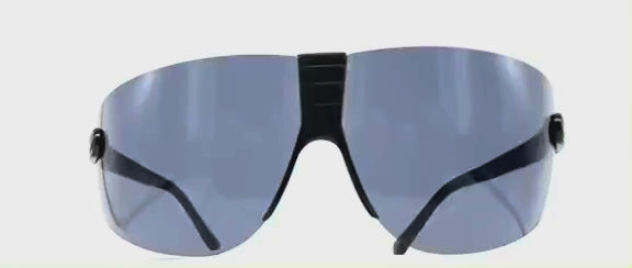 Vintage BOLLE Contour black XXL sports sunglasses