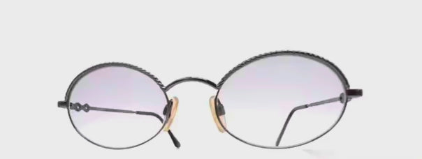 Vintage YVES SAINT LAURENT 4101 black sunglasses