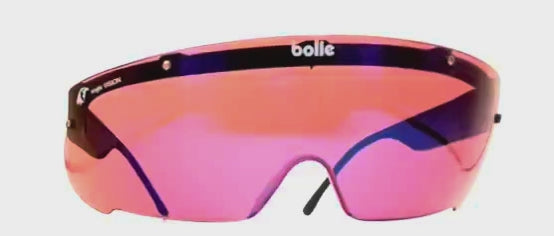 Vintage BOLLE Eagle Vision shield sports sunglasses