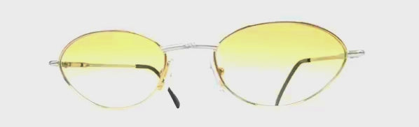Vintage TIFFANY TJ51 gold plated platinum sunglasses