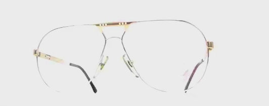 Vintage CARRERA 5318 VARIO gold glasses frames