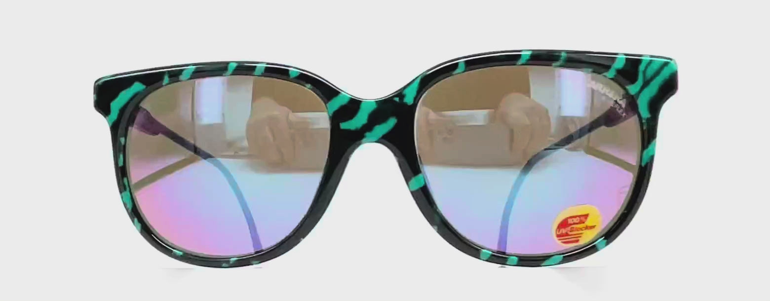 Vintage CARRERA 5445 "C-Reflex" mirrored designer sunglasses