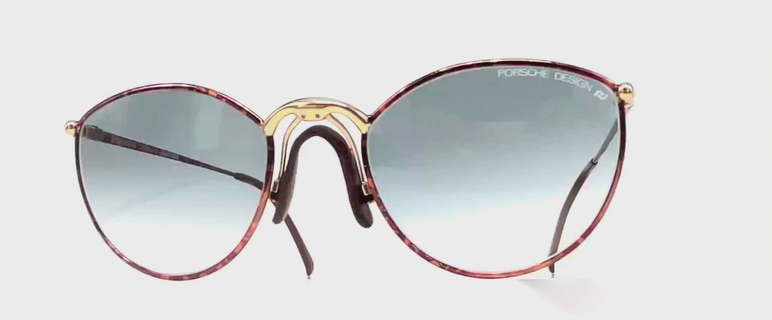 Vintage PORSCHE DESIGN by CARRERA 5638 designer sunglasses