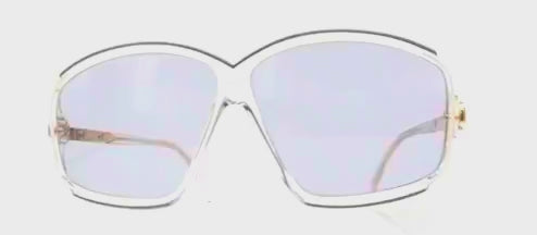 Vintage CAZAL 153 futuristic sunglasses