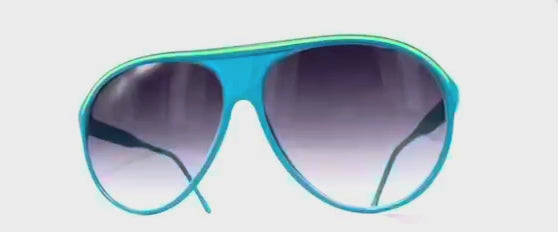 Vintage UVEX "Beta 41" aviator sports sunglasses