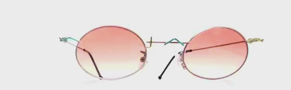 Vintage TAXI M-10 by CASANOVA unconventional art sunglasses