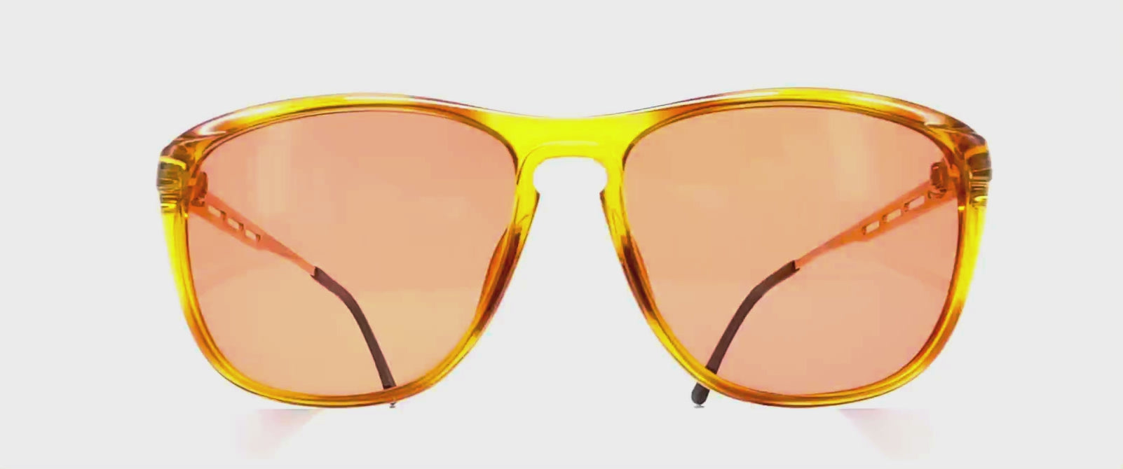 Vintage PLAYBOY 4665 orange designer luxury sunglasses