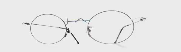 Vintage TAXI M-10 by CASANOVA unconventional art glasses frames
