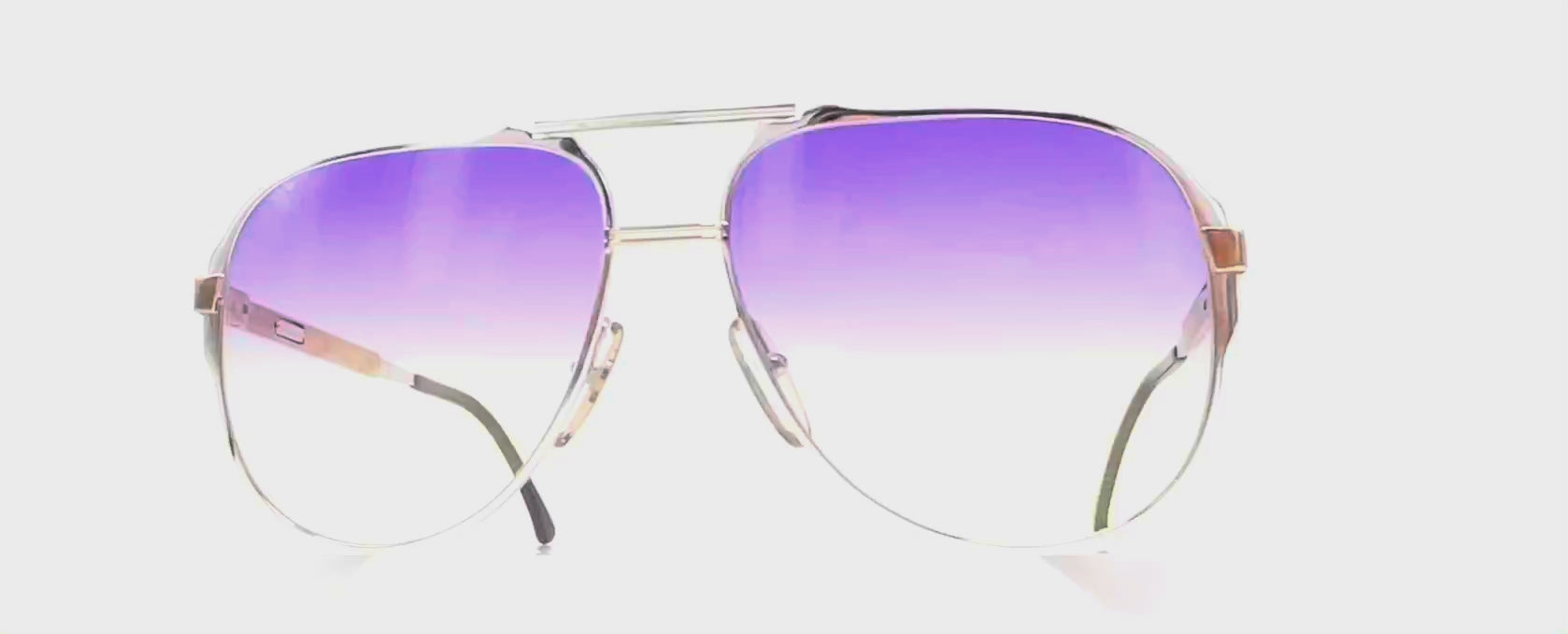 Vintage CARRERA 5320 VARIO rare aviator metal sunglasses