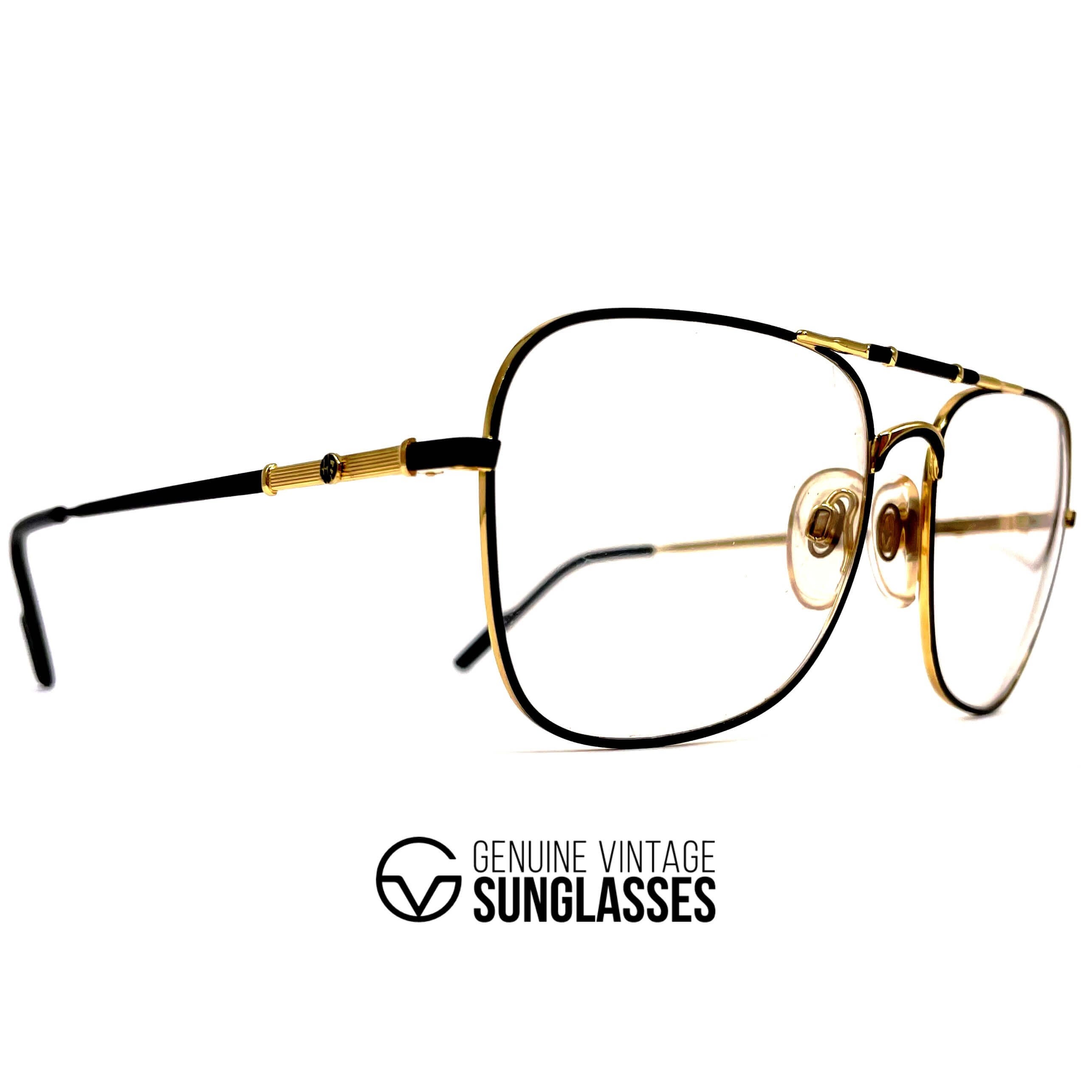 Vintage ALFA ROMEO 114-503 aviator glasses frames